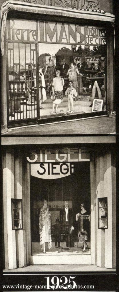 Schaufenster von Pierre Imans und Siégel Paris